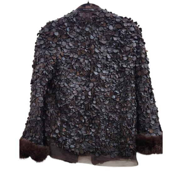 MAURIZIO PECORARO MILANG Reversible jacket made of natural rabbit fur S… - Picture 8 of 16